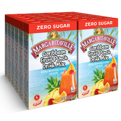 Singles To Go Margaritaville variety box with six flavors for versatile sipping.