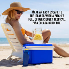 Gallon pitcher with Margaritaville mix ready to share