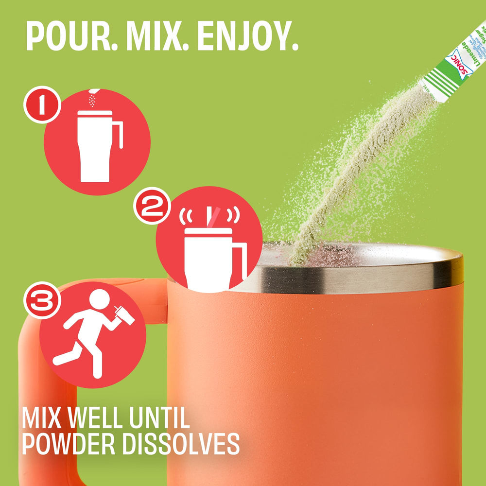Compact, travel-ready on-the-go packaging for thirst anytime.