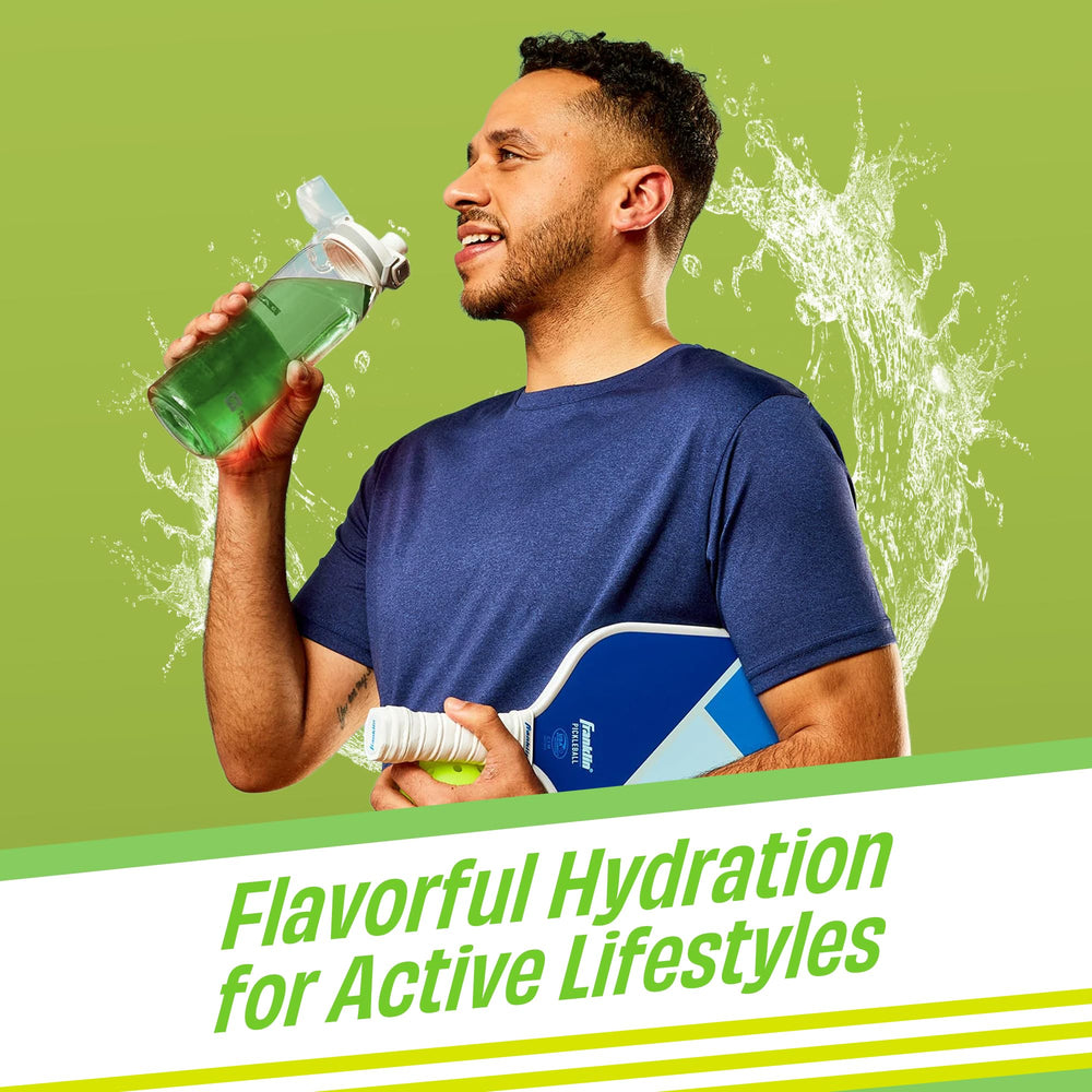A crisp lime flavor sip, ideal for hot days.