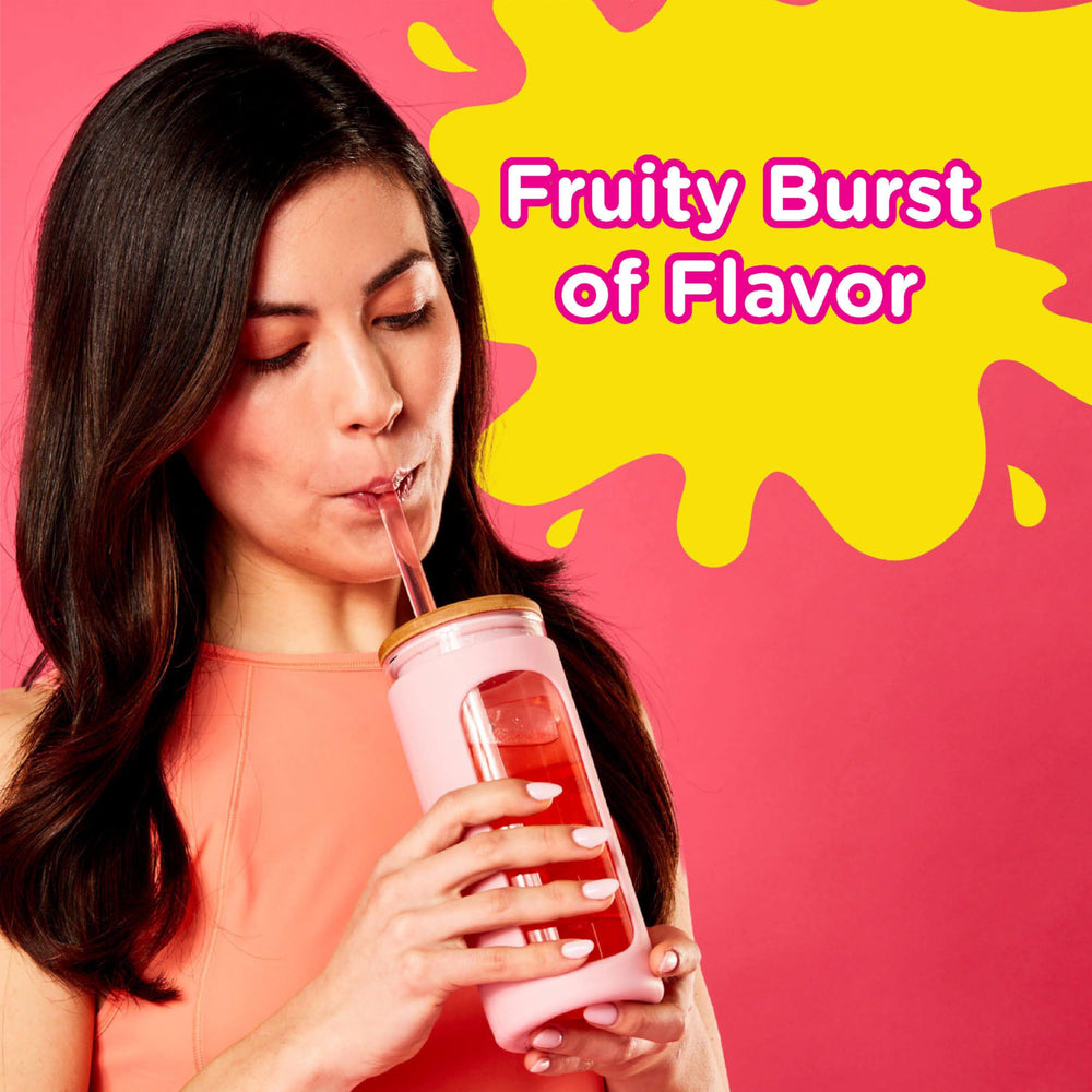 Starburst Gallons To Go packaging with a pour-ready pitcher for gatherings.