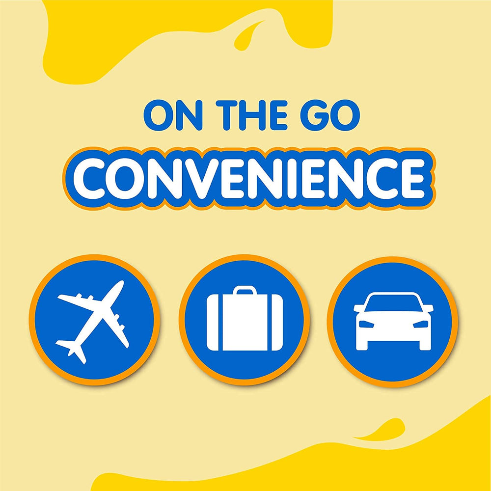 SINGLES TO GO Starburst Lemon travel pack is great for on-the-go hydration.