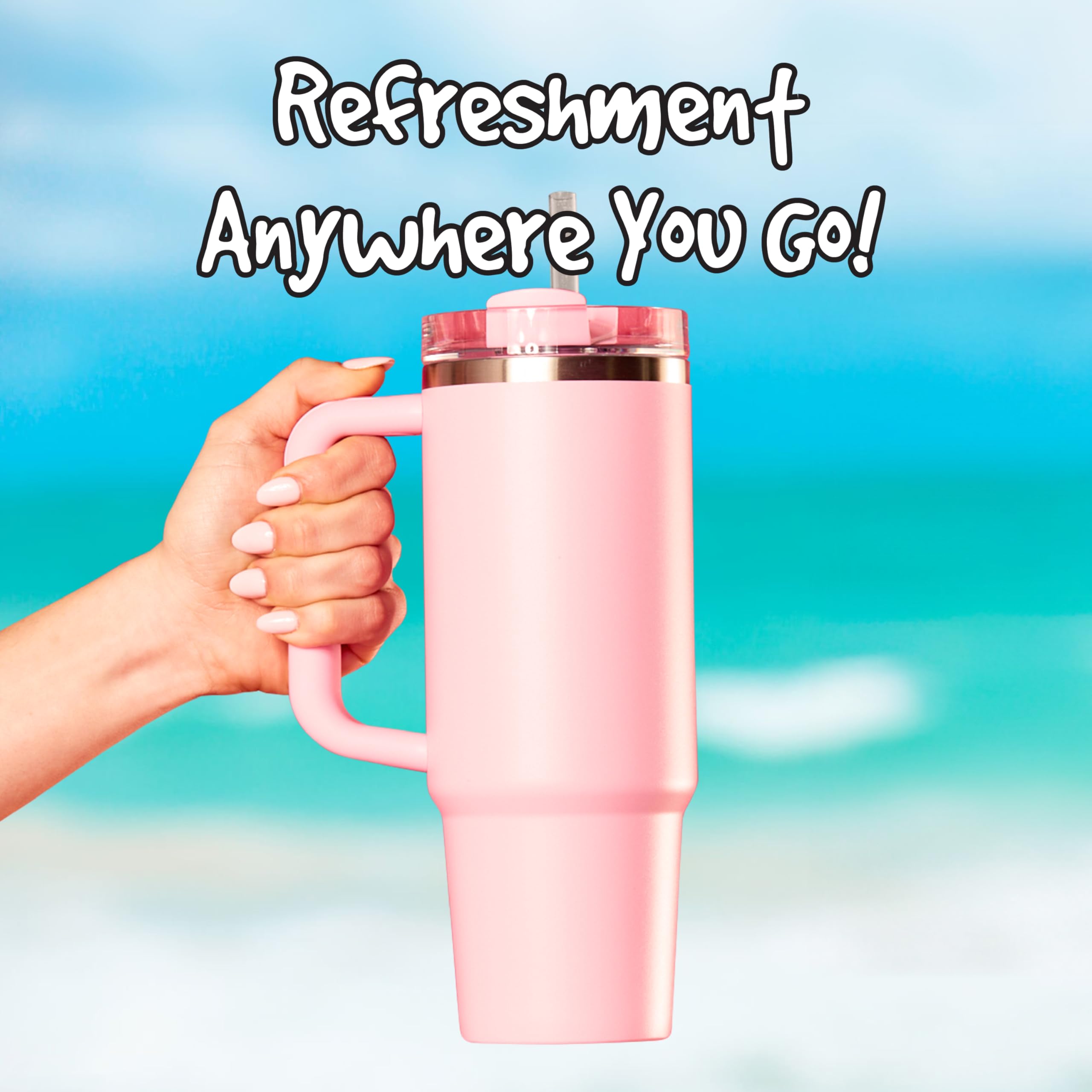 SINGLES TO GO! Strawberry Daiquiri stick delivers fruity refreshment in seconds.
