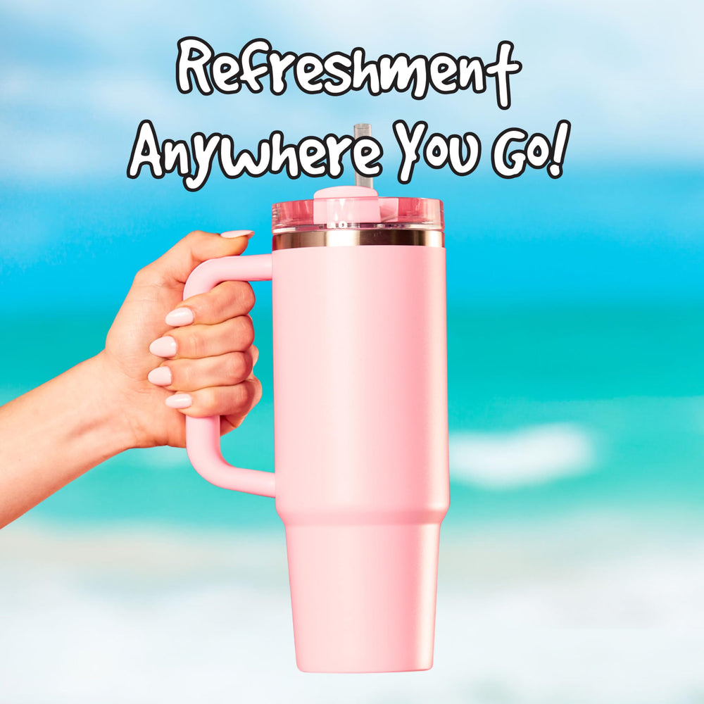 SINGLES TO GO! Strawberry Daiquiri stick delivers fruity refreshment in seconds.