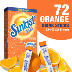 SUNKIST mango orange packet adds tropical sweetness to water