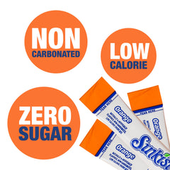 SUNKIST orange packet delivers classic citrus zest in every sip