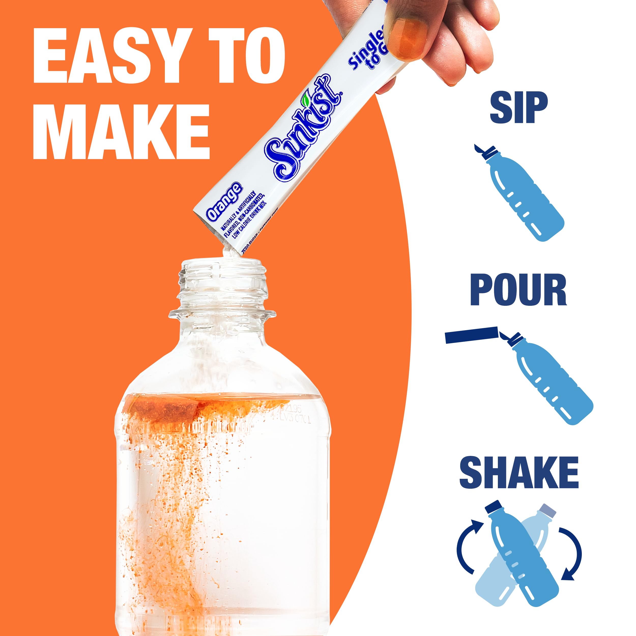 SUNKIST pineapple packet brings sunny tropical flavor to hydration