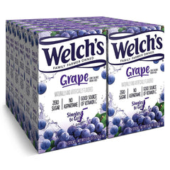 Welch's grape boxes offer convenient flavor on the go.