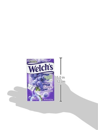 Welch's Singles To Go provides 72 servings for travel and lunch breaks.