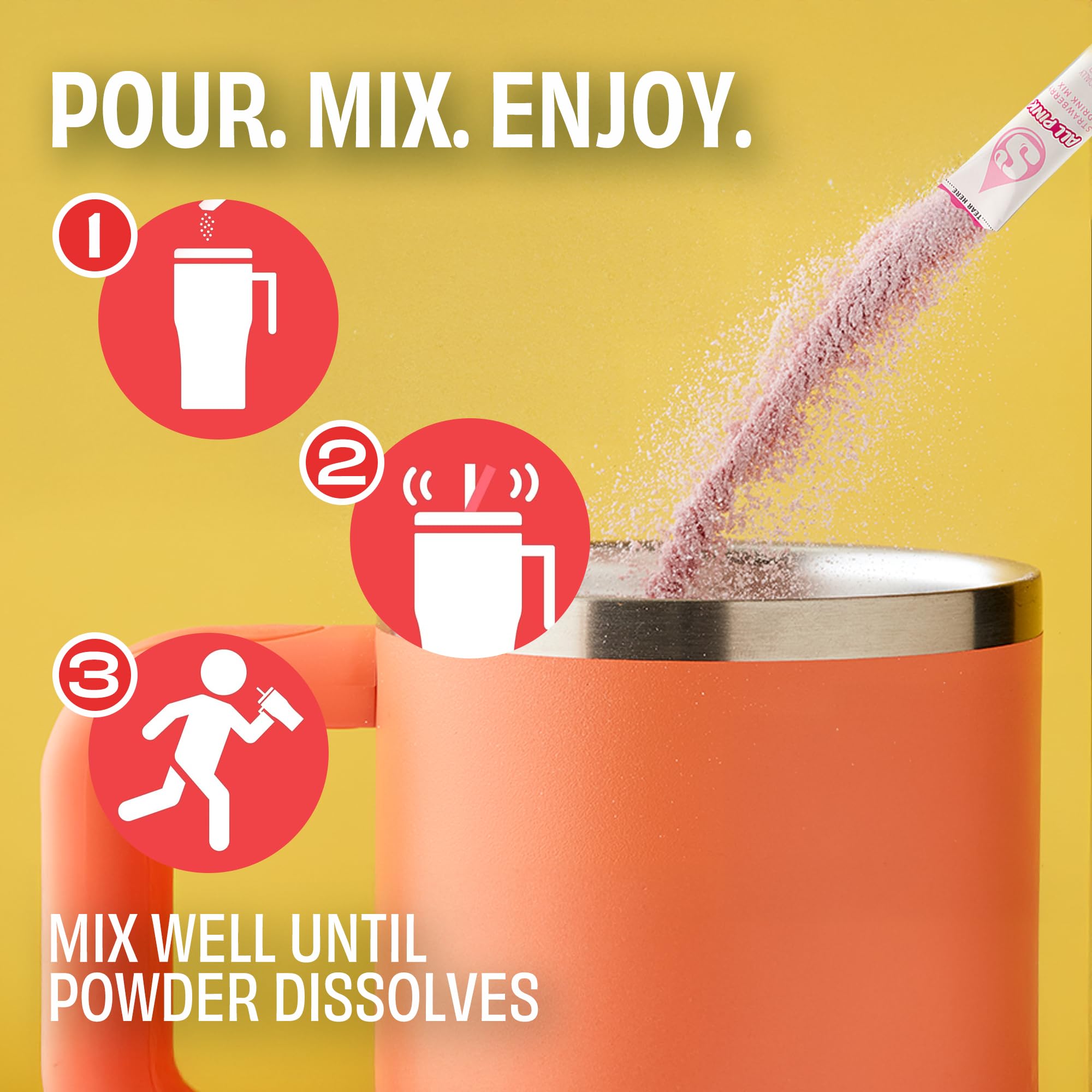 Singles To Go! Wyler's Light flavor packets brighten hydration with sugar-free options.