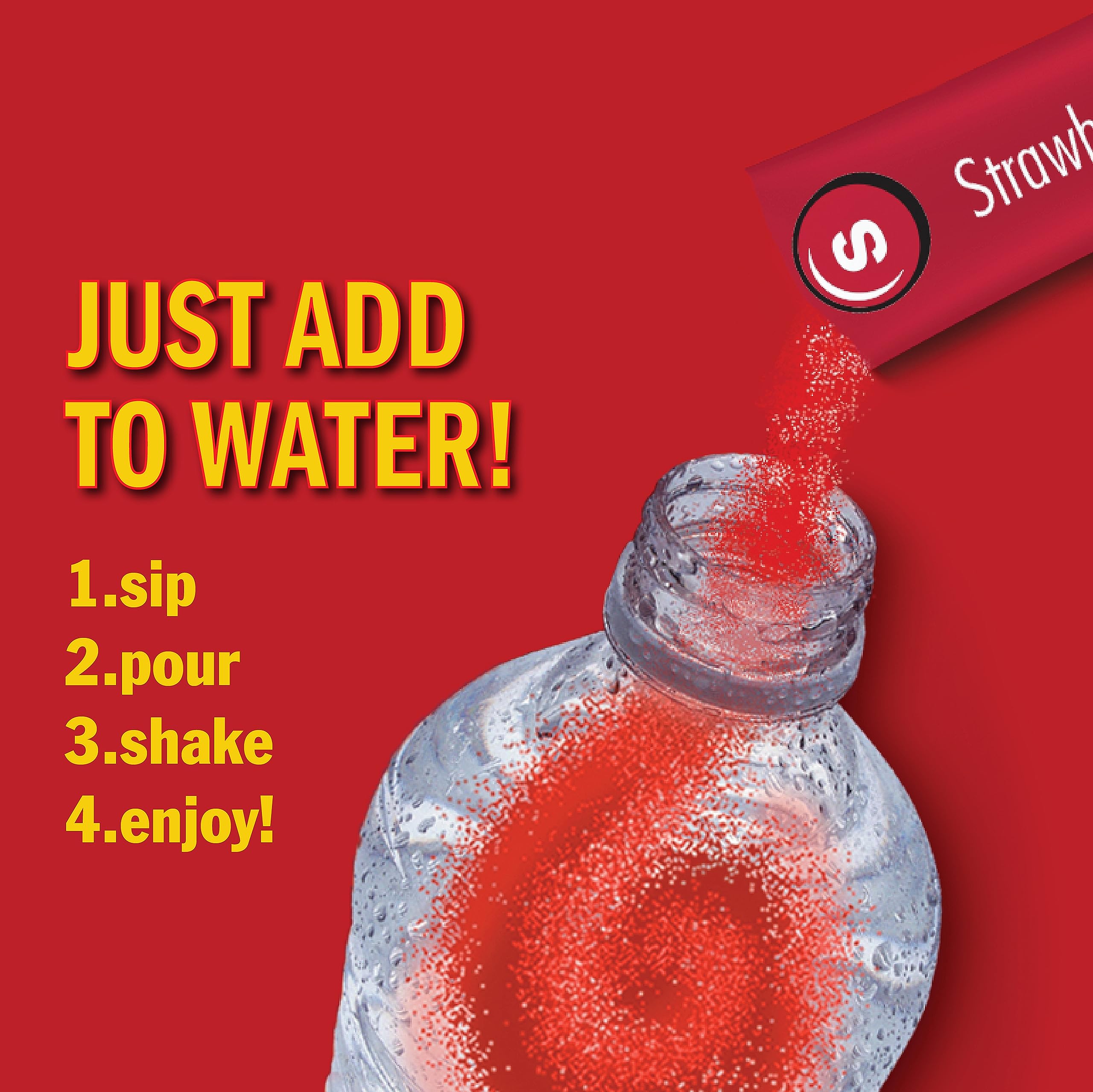 SINGLES TO GO Zero Sugar drink mix boosts flavor with no added sugar.