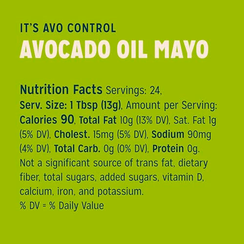 Sir Kensington's Avocado Oil Mayo label closeup shows clean ingredients