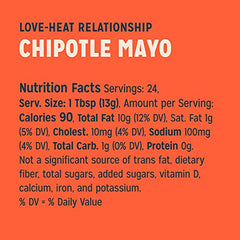 Sir Kensington's Chipotle Mayo – 2 Count, Gluten Free, Non-GMO Project Verified, Shelf-Stable 12 oz