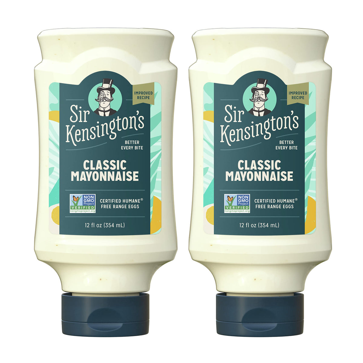Sir Kensington's Classic Mayo bottle with creamy texture ideal for sandwiches