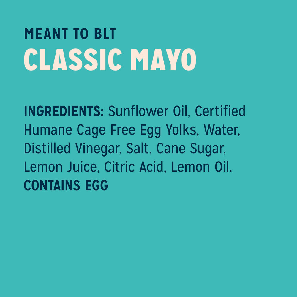 Lemon and pepper notes visible on the mayo label