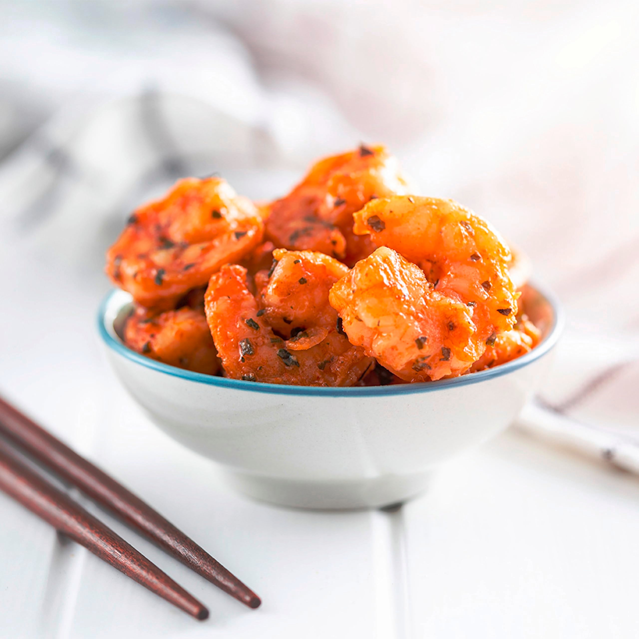 Shrimp served with Hibachi Yum Yum sauce by Sir Kensington's adds creamy, sesame-infused notes.