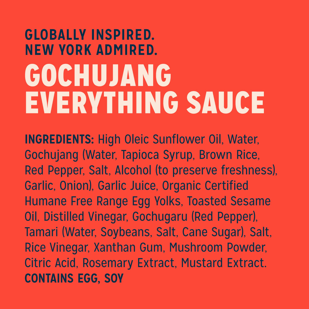 Gochujang Everything Sauce on a veggie tray adds bold flavor and depth
