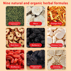 SIRDIKA Kidney Tea loose herbs close-up, vibrant natural ingredients.