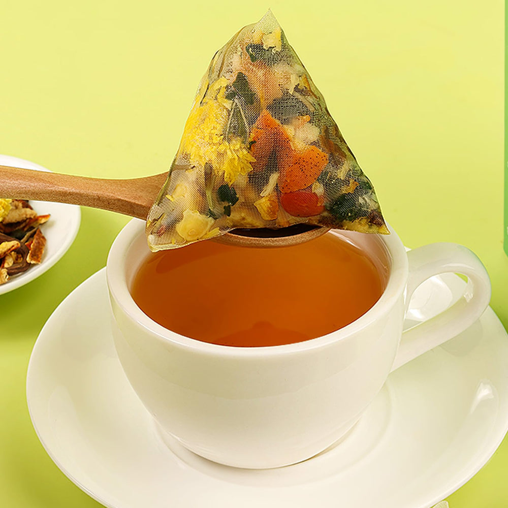 SIRDIKA Vegan detox herbal tea packs invite a mindful daily ritual.