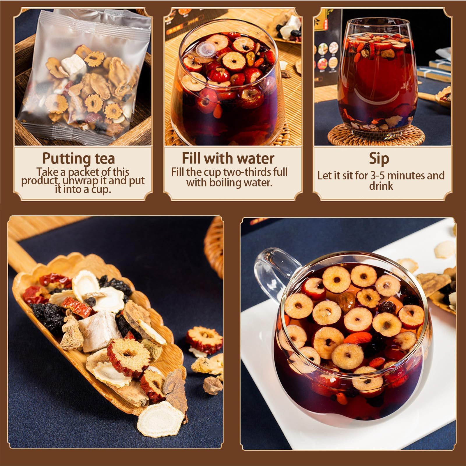 SIRDIKA Kidney Tea Formula tasting with natural ingredients