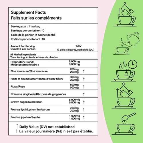 Siyolaherb Fibroid Tea cup steeping with fragrant steam for soothing routine.