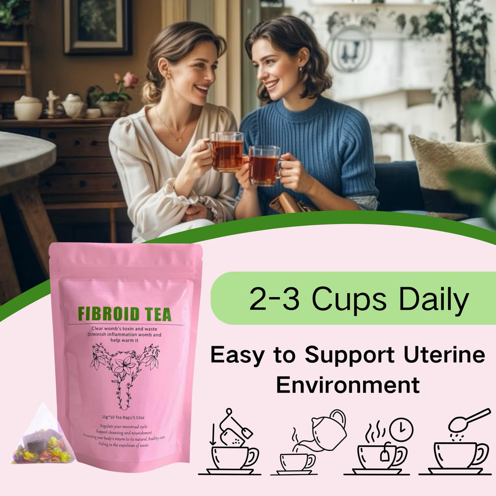 Siyolaherb Fibroid Tea womb wellness concept for hormone balance.