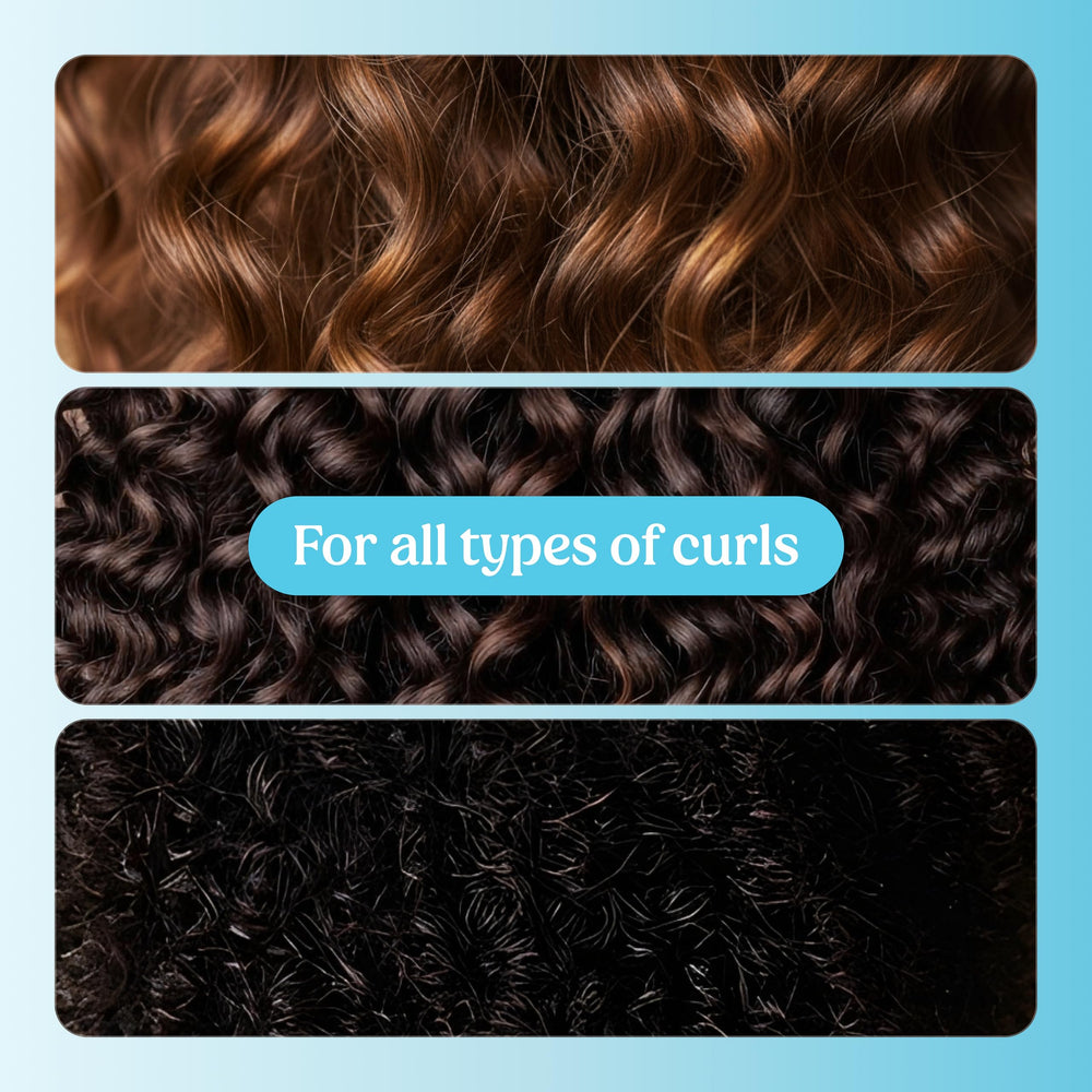SKALA 3IN1 Leave-In curl-definition shot showing defined curls.