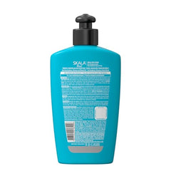 SKALA 3IN1 Leave-In paraben-free badge closeup highlighting safe, silicone-free formula.