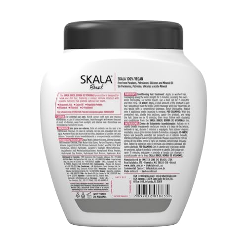 SKALA Vitamin Bomb packaging shows the large 35.3oz size for home use