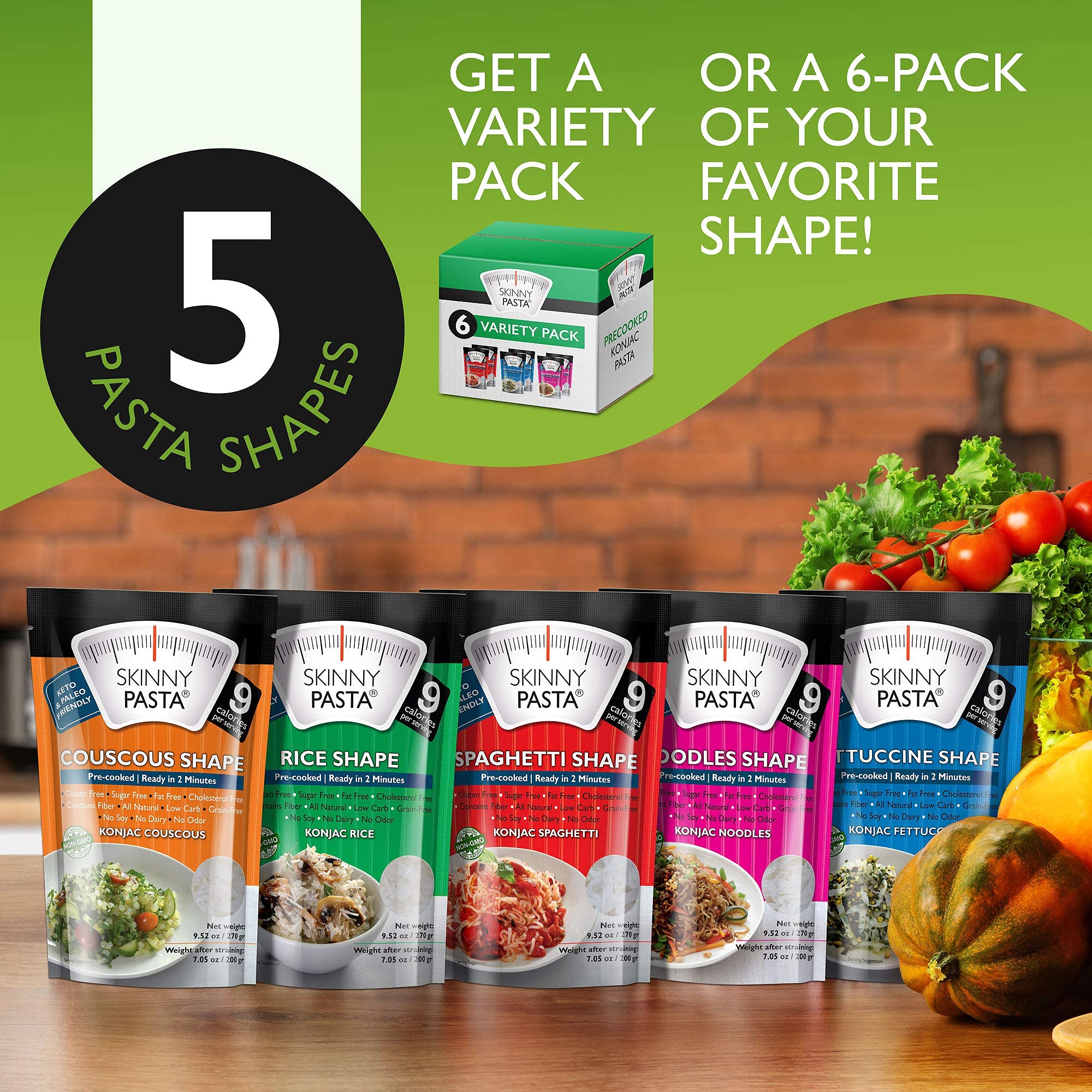 Skinny Pasta lasagna sheets provide gluten-free layering option.
