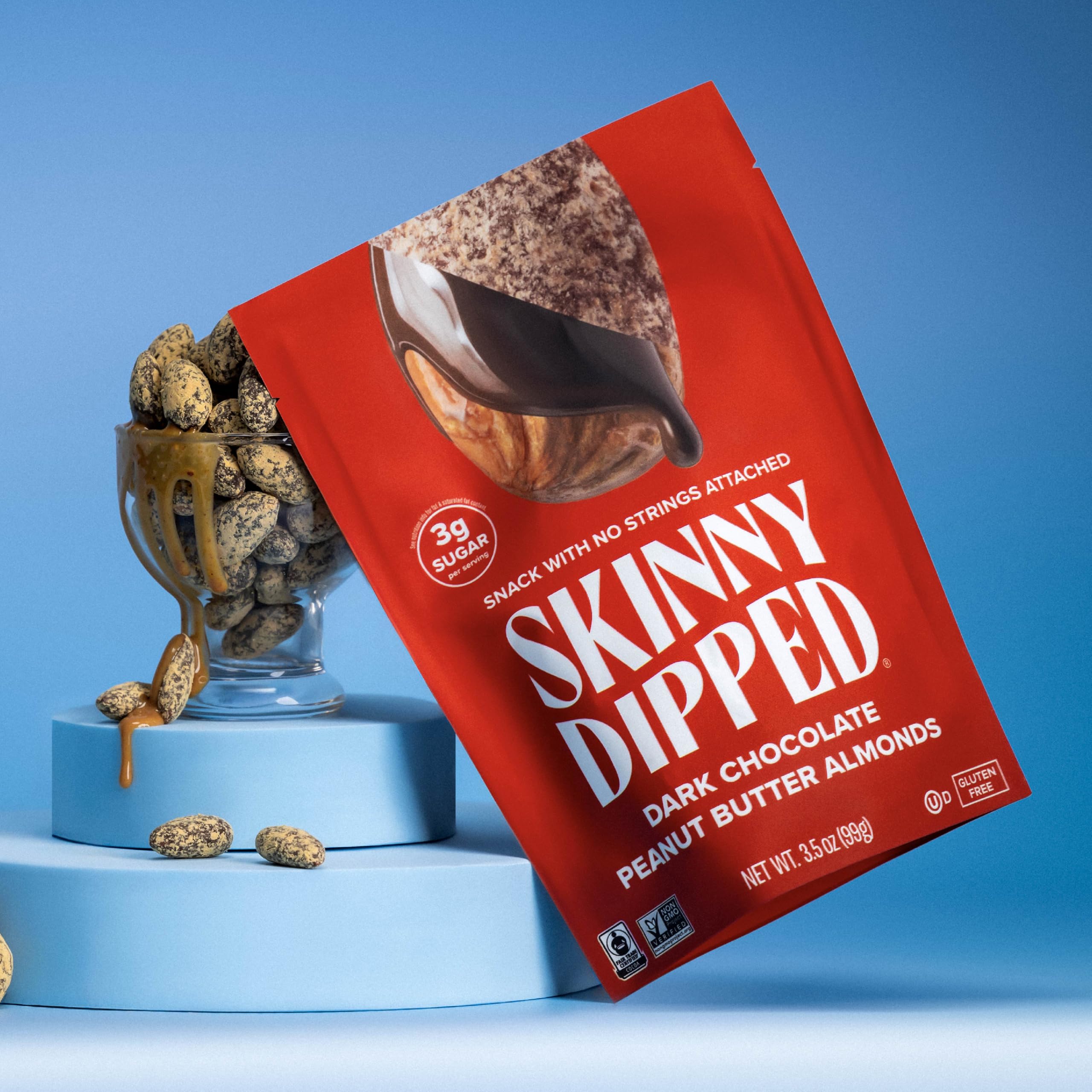Portable 1.2 oz bag for on-the-go snacking