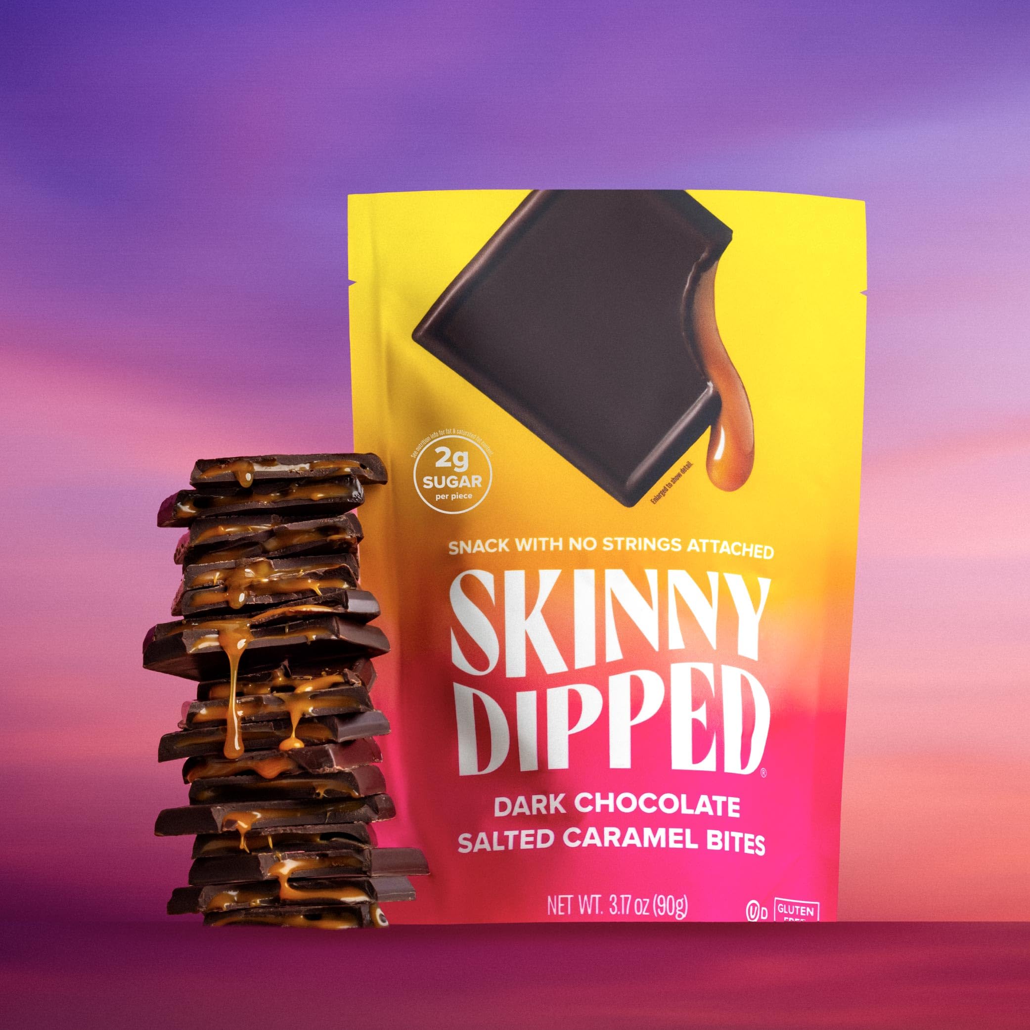 SkinnyDipped four-bag set arranged for pantry or gifting.