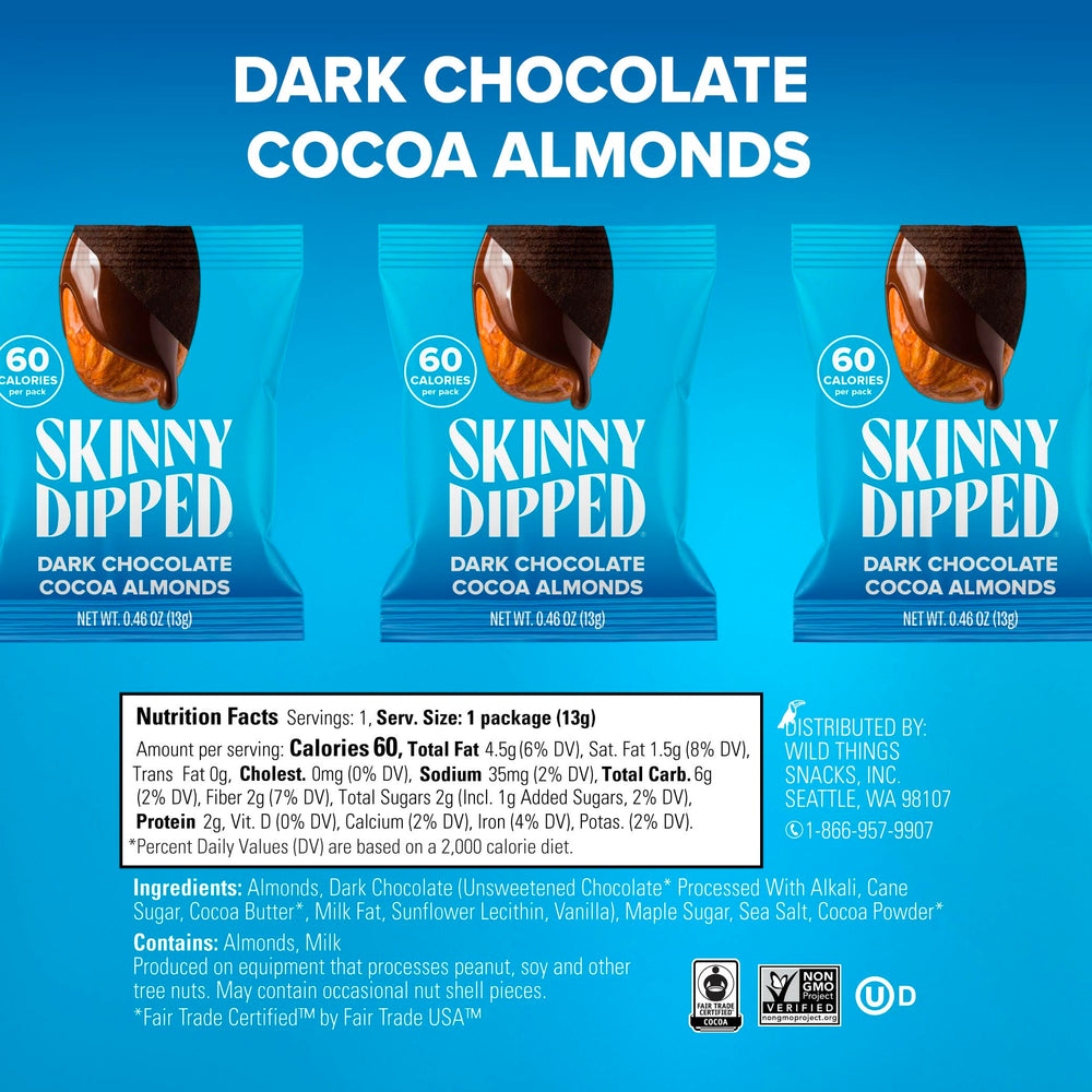 Lemon Bliss yogurt-covered SKINNYDIPPED almonds with refreshing citrus notes.