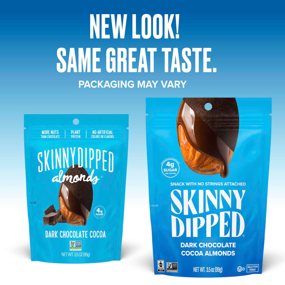 SkinnyDipped maple sugar and sea salt flavor highlight.