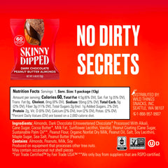 SkinnyDipped mini bag with 60 calories for on-the-go snacking.