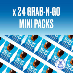 SkinnyDipped plant-protein almonds pack—protein-forward snack for active days.