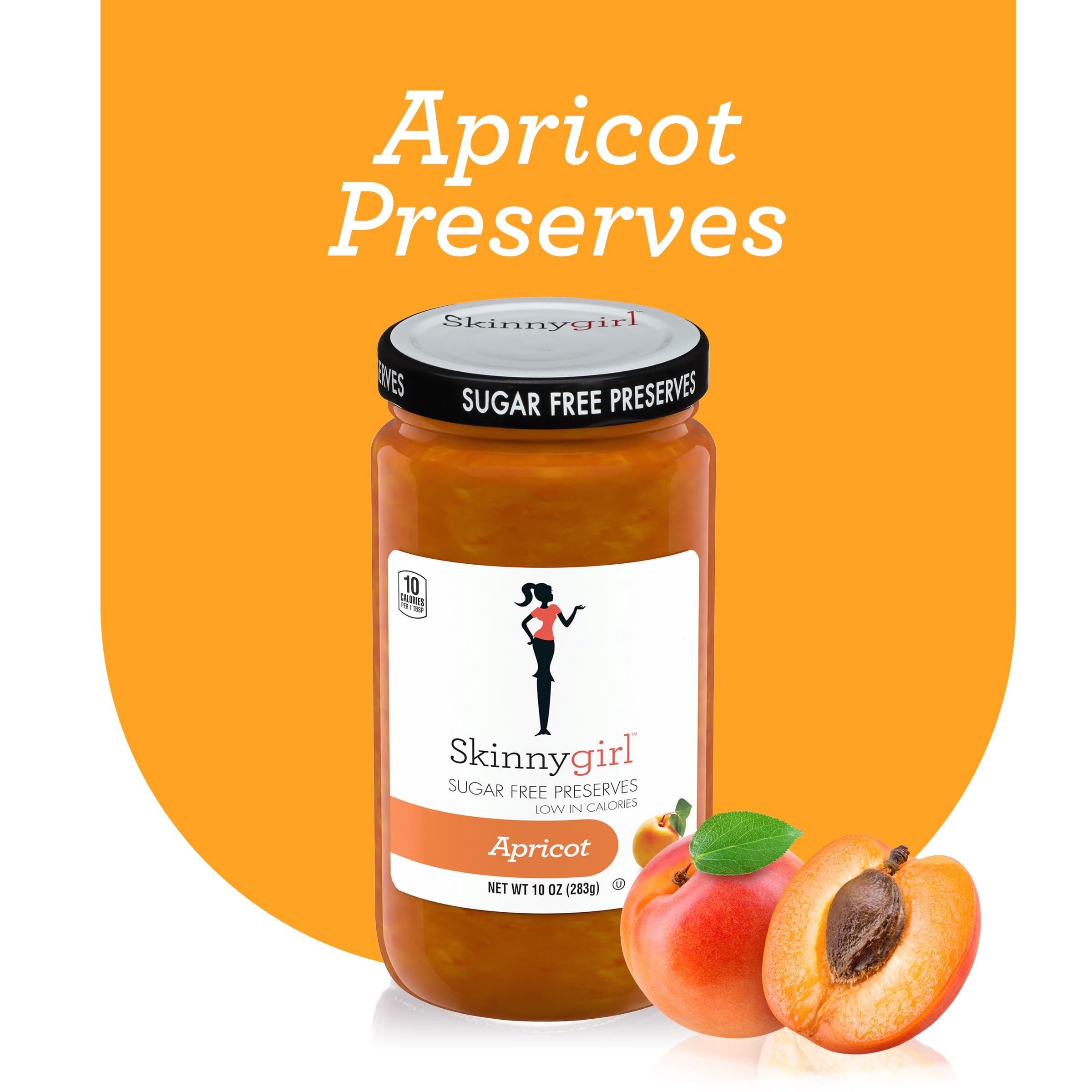 Refrigerated Skinnygirl Apricot Mimosa preserves ready to open and enjoy