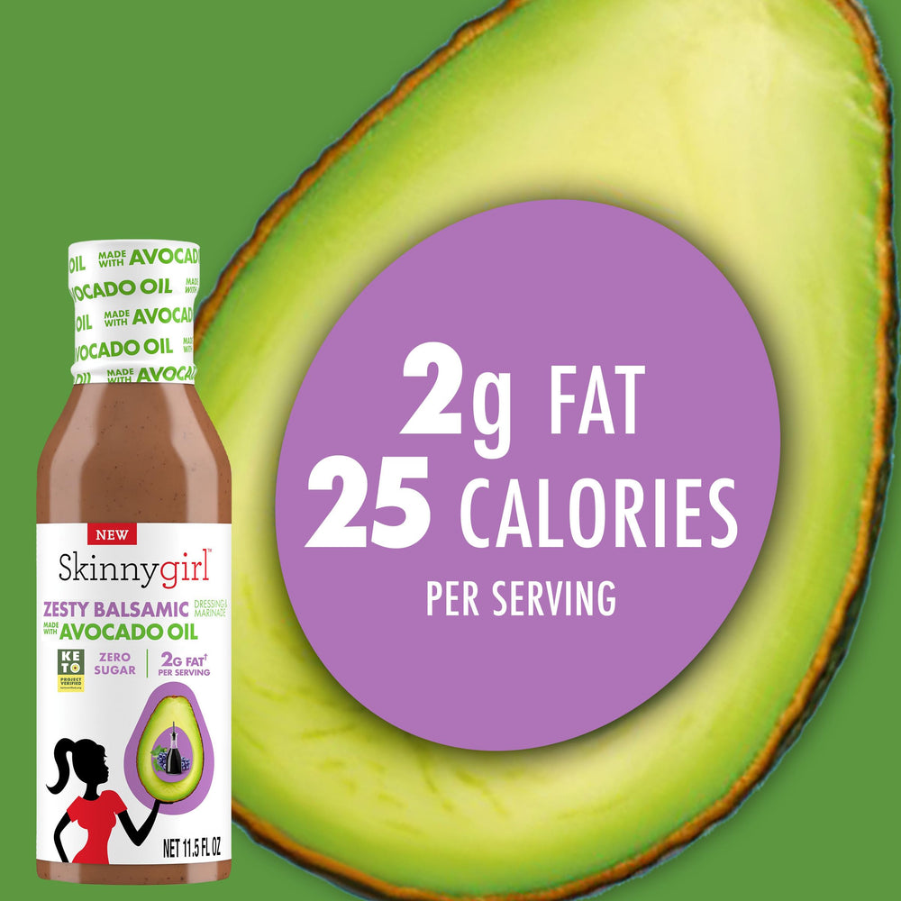 Dipping roasted vegetables in Skinnygirl Avocado Oil Dressing