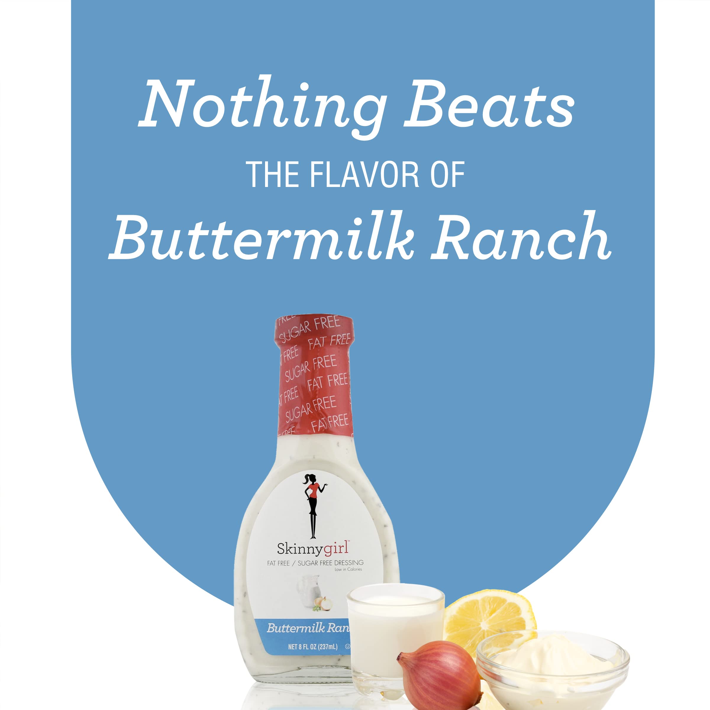Crackers served with Skinnygirl Buttermilk Ranch Dressing create a dip-friendly snack.