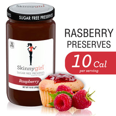 Oatmeal topped with Skinnygirl Raspberry Bellini spread