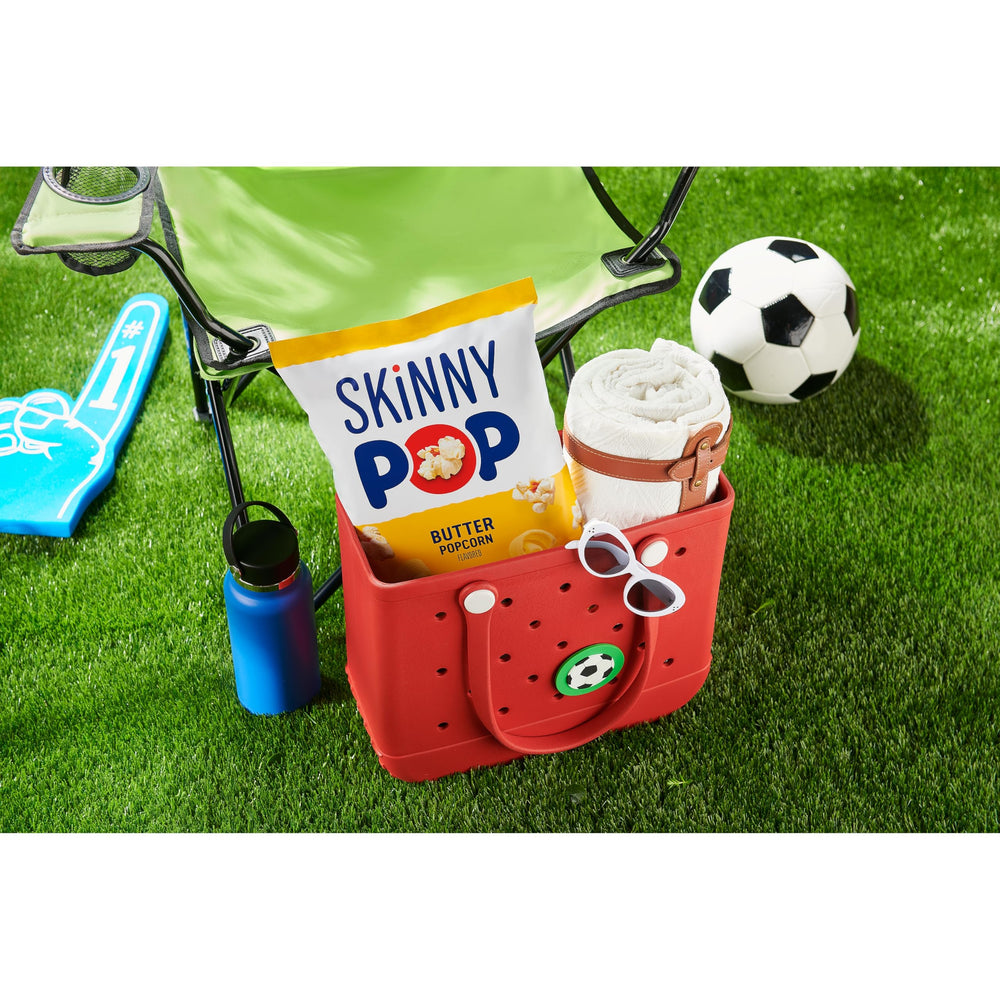 Serving SkinnyPop Butter Popcorn in a bowl for sharing.