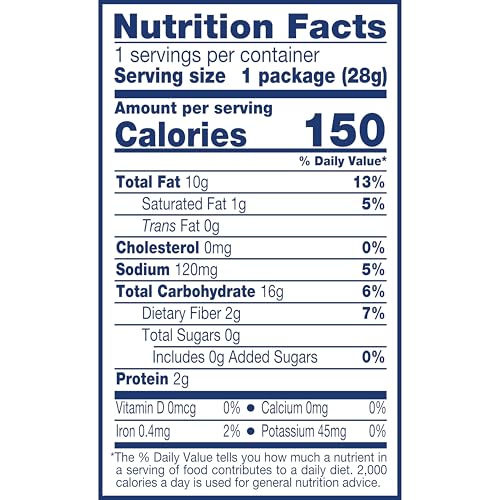 SkinnyPop light, crunchy texture shown in side view.