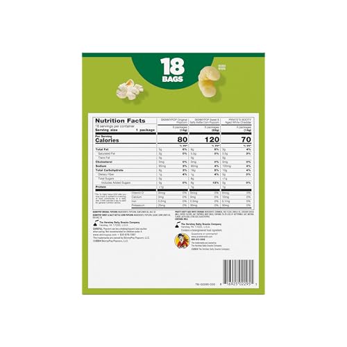 SkinnyPop original popcorn bag close-up highlighting crunchy texture.