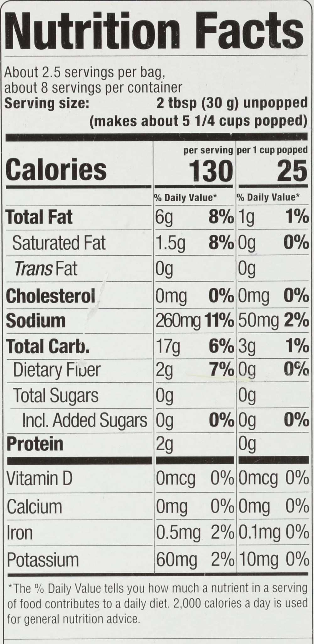 SkinnyPop popcorn-kernel-closeup shows premium kernels for a light bite.