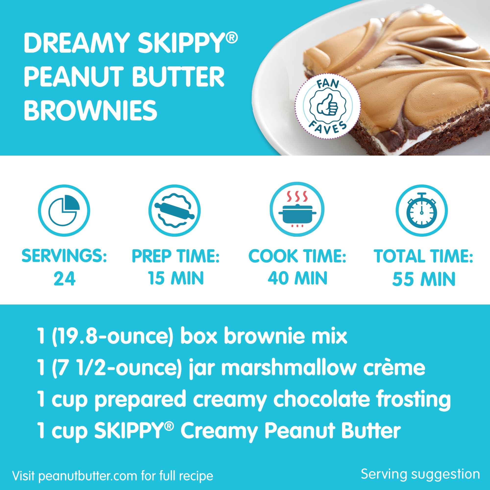 SKIPPY 80-ounce jar in a pantry scene