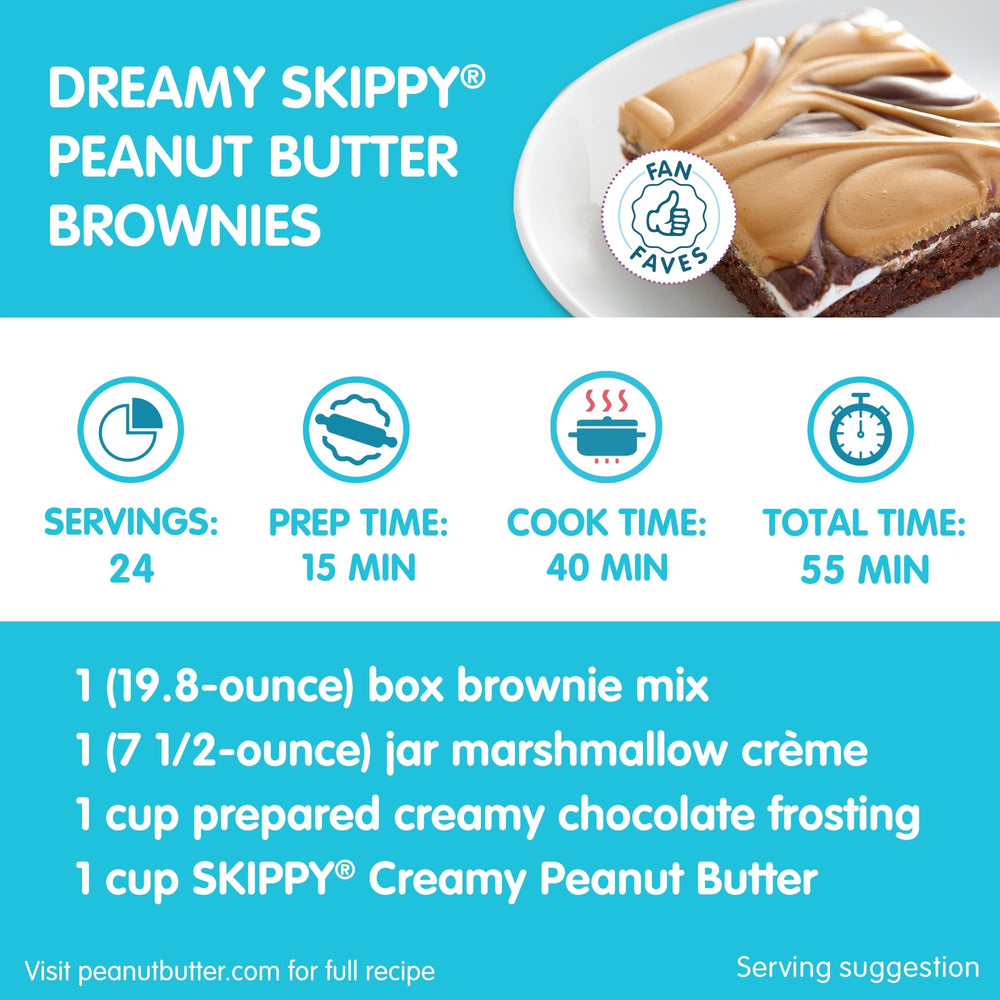 SKIPPY 80-ounce jar in a pantry scene