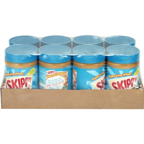 SKIPPY Creamy Peanut Butter on a snack plate for kids' lunchboxes