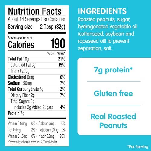 SKIPPY Creamy Peanut Butter is ideal for lunchboxes and snacks.