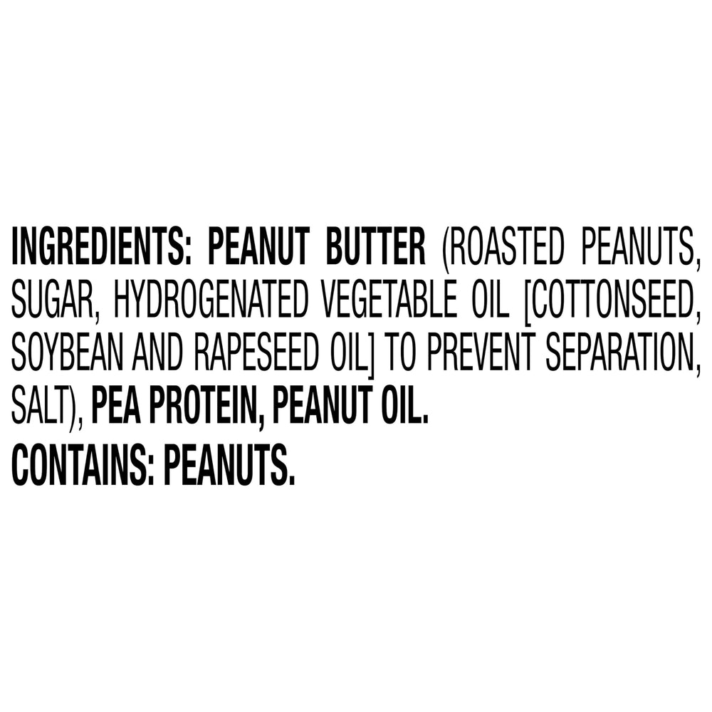 Close-up of SKIPPY label highlighting gluten-free ingredients.