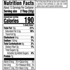 SKIPPY creamy peanut butter jar pouring for easy, on-the-go breakfasts